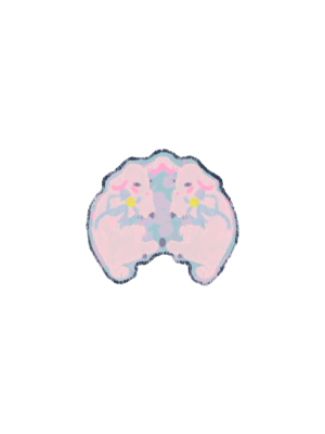 Sleeping Lamb Die-Cut Sticker