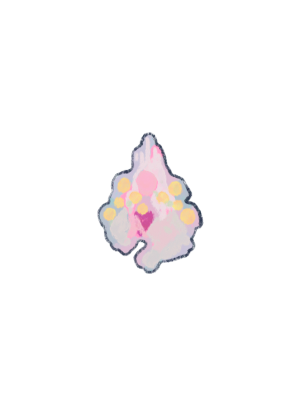 Yellow Grief Die-Cut Sticker