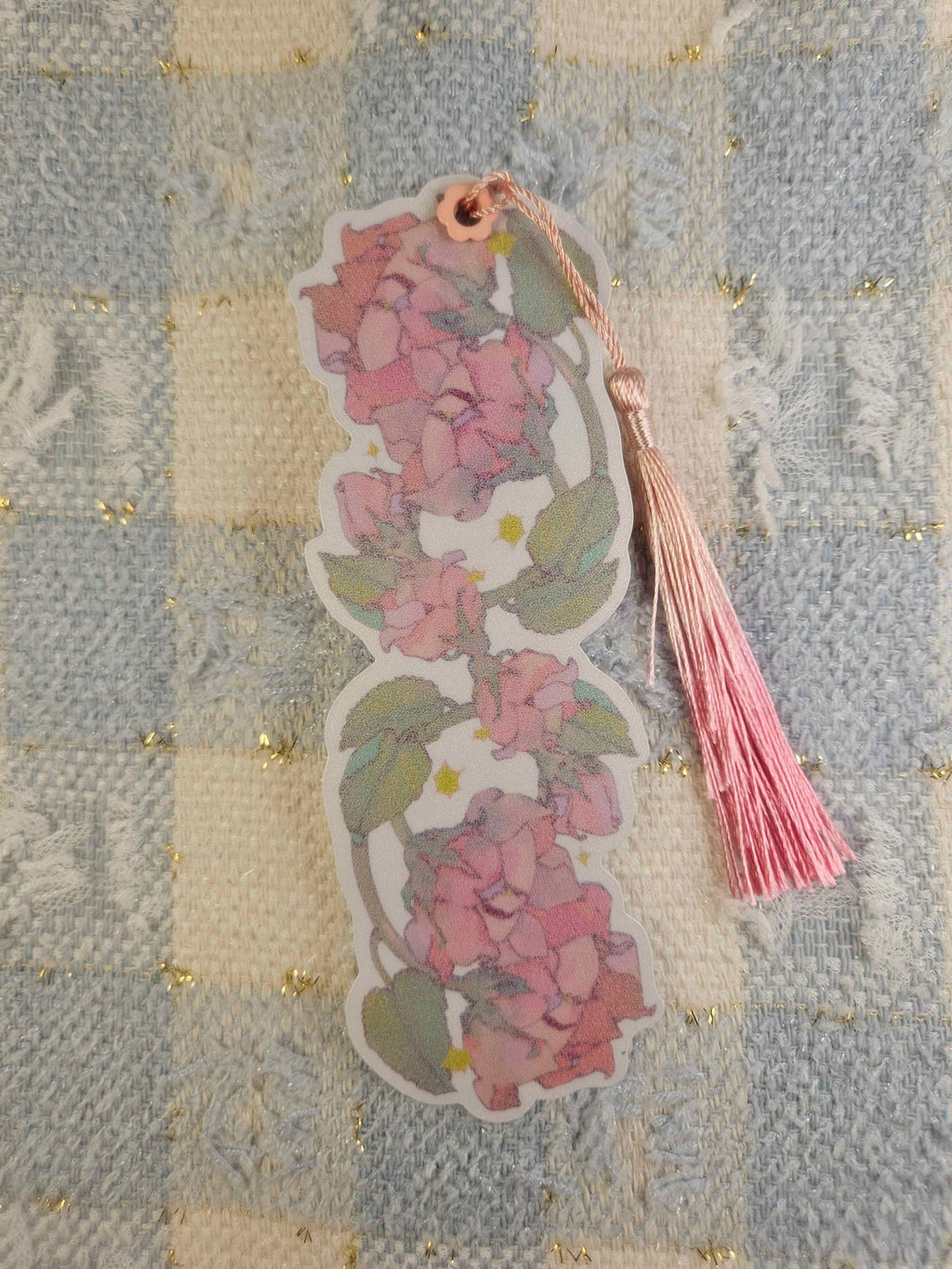 Sleeping Rose Bookmark