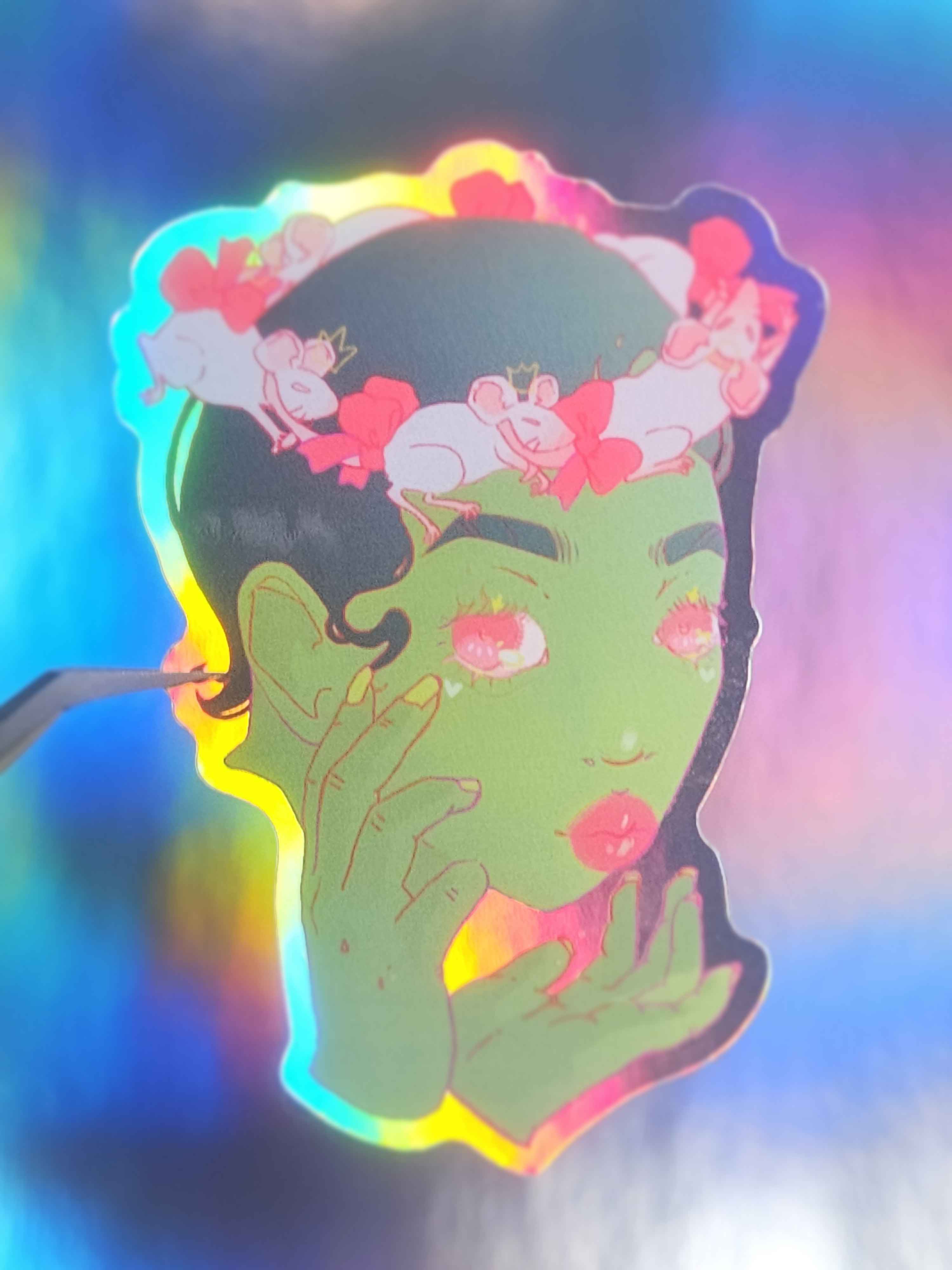 Rat Parade Die-Cut Sticker