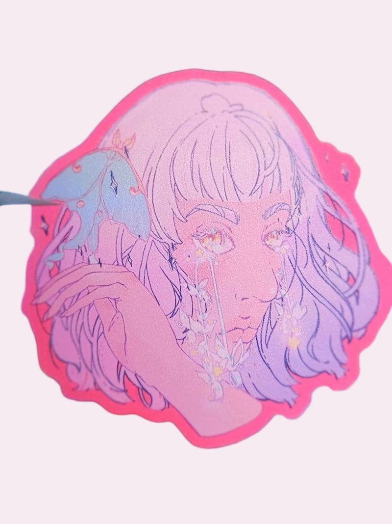 Lunar Tears Die-Cut Sticker