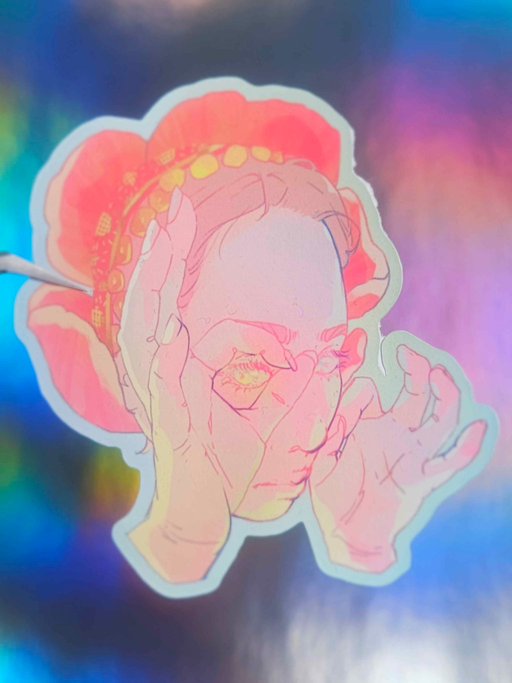 All Eyes On: Palestine Die-Cut Sticker