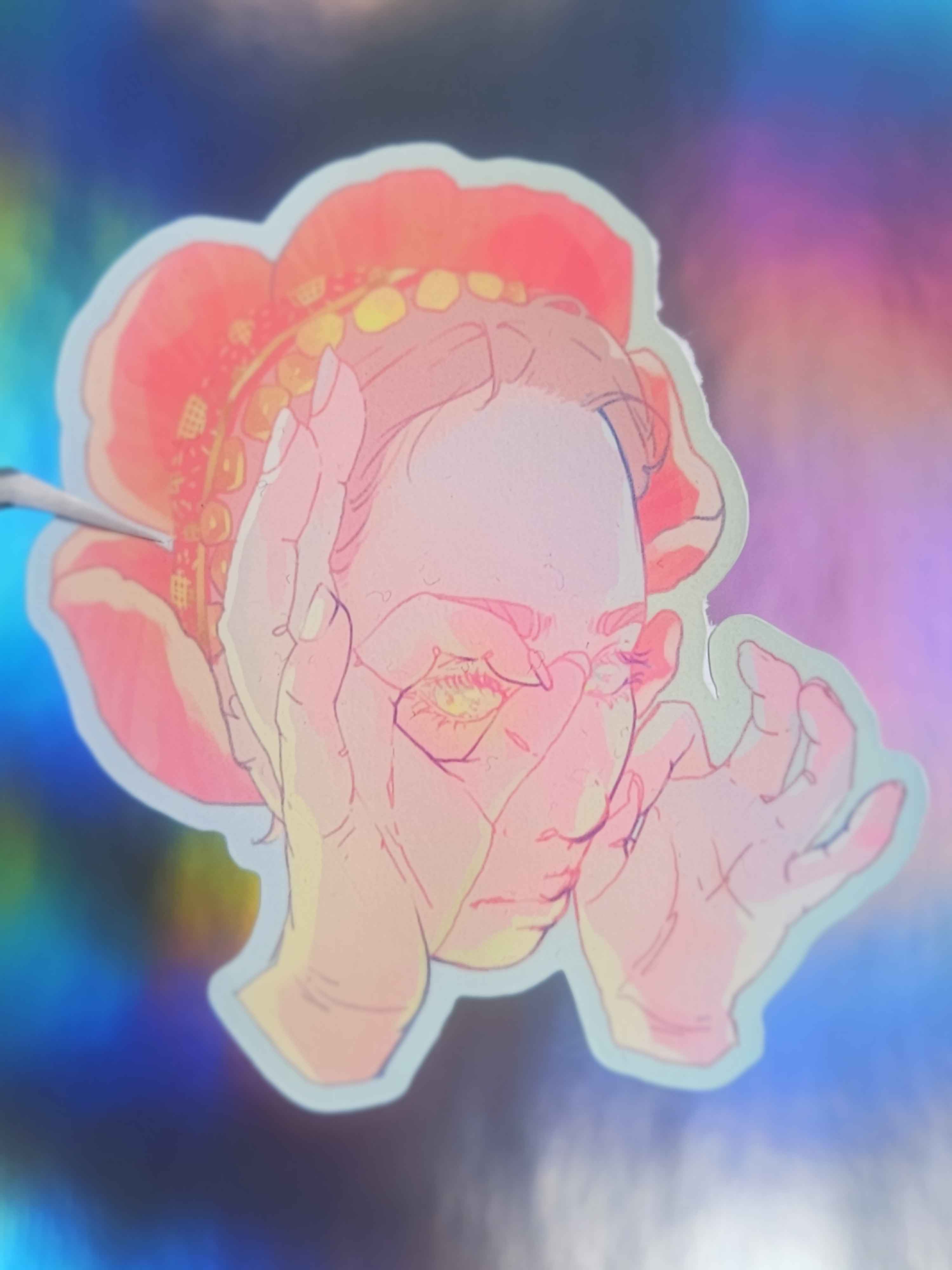 All Eyes On: Palestine Die-Cut Sticker