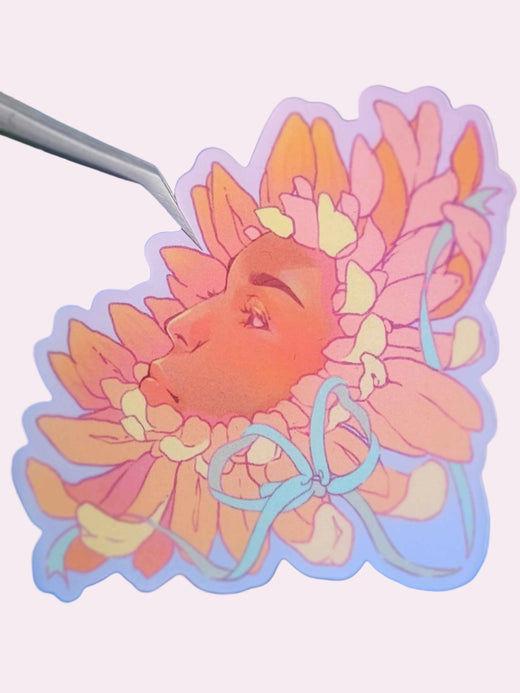 Sunflower Dreams Die-Cut Sticker