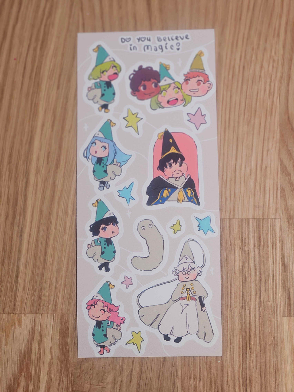 Do You Believe in Magic? Sticker Sheet