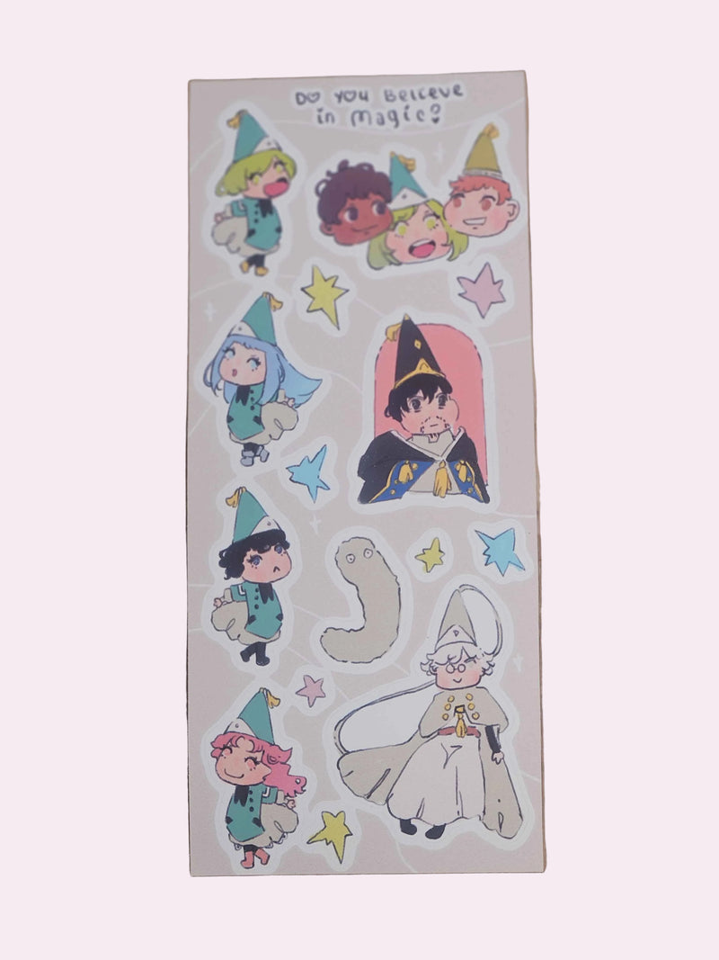 Do You Believe in Magic? Sticker Sheet