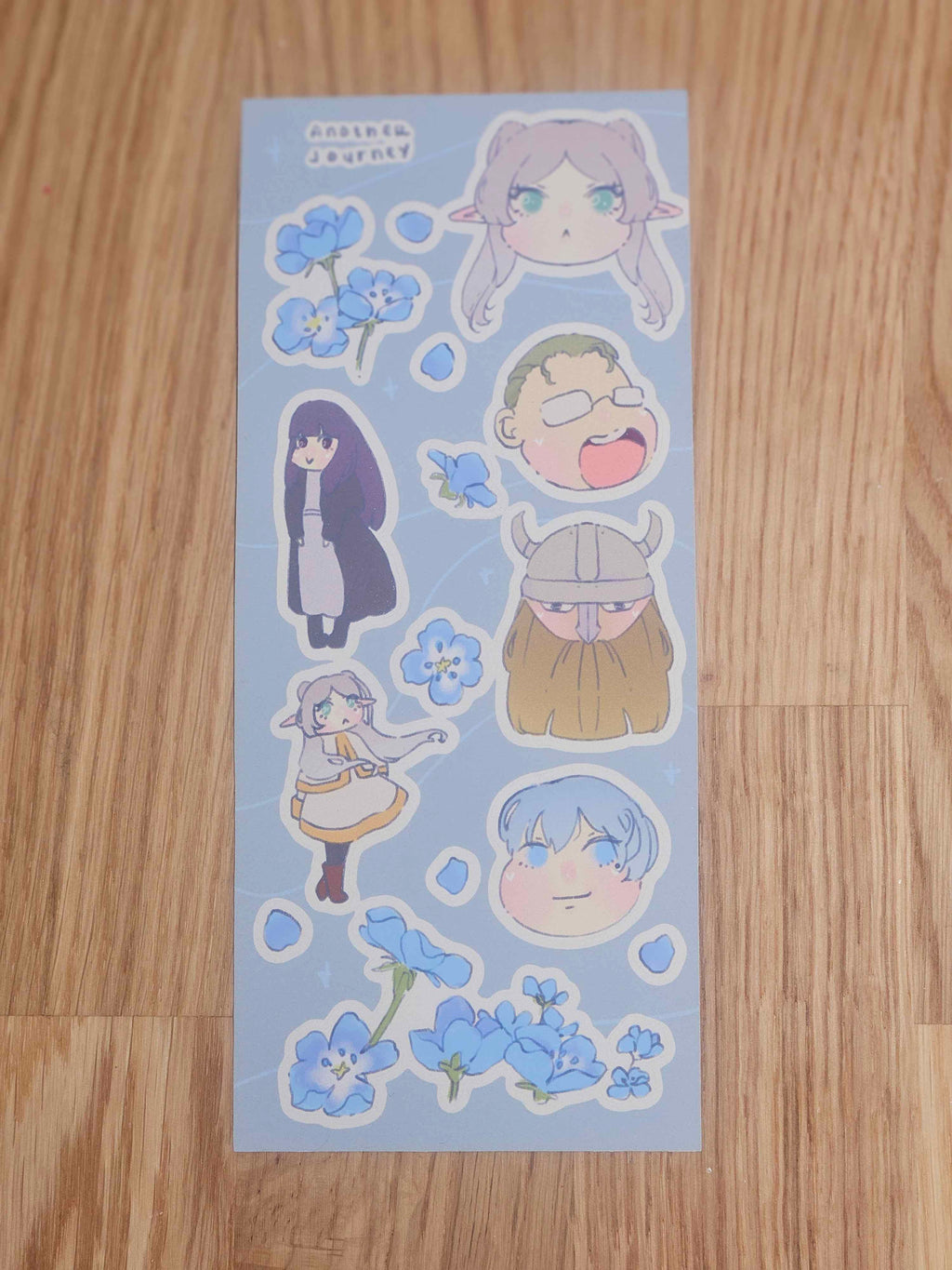 Another Journey Sticker Sheet