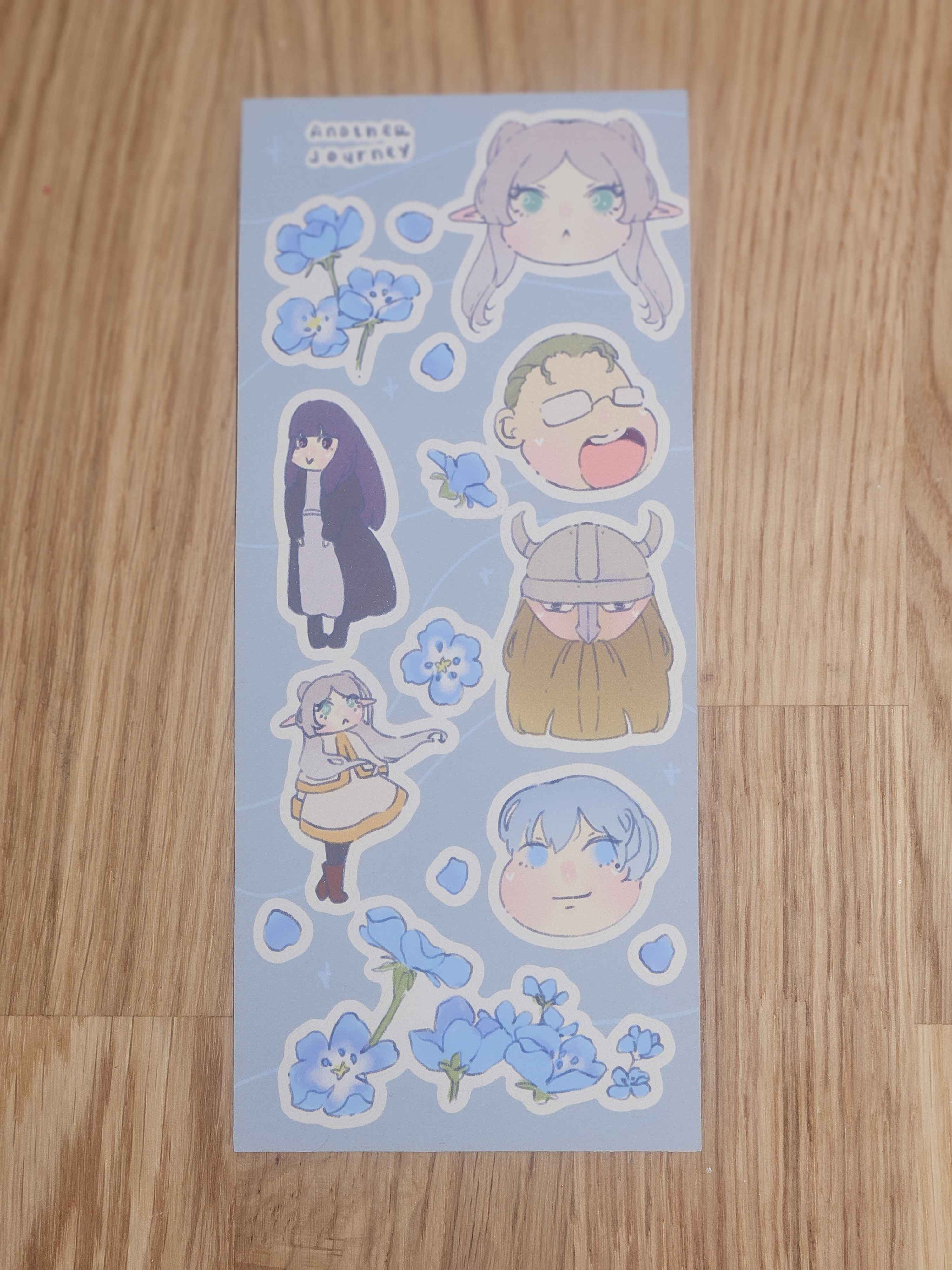 Another Journey Sticker Sheet