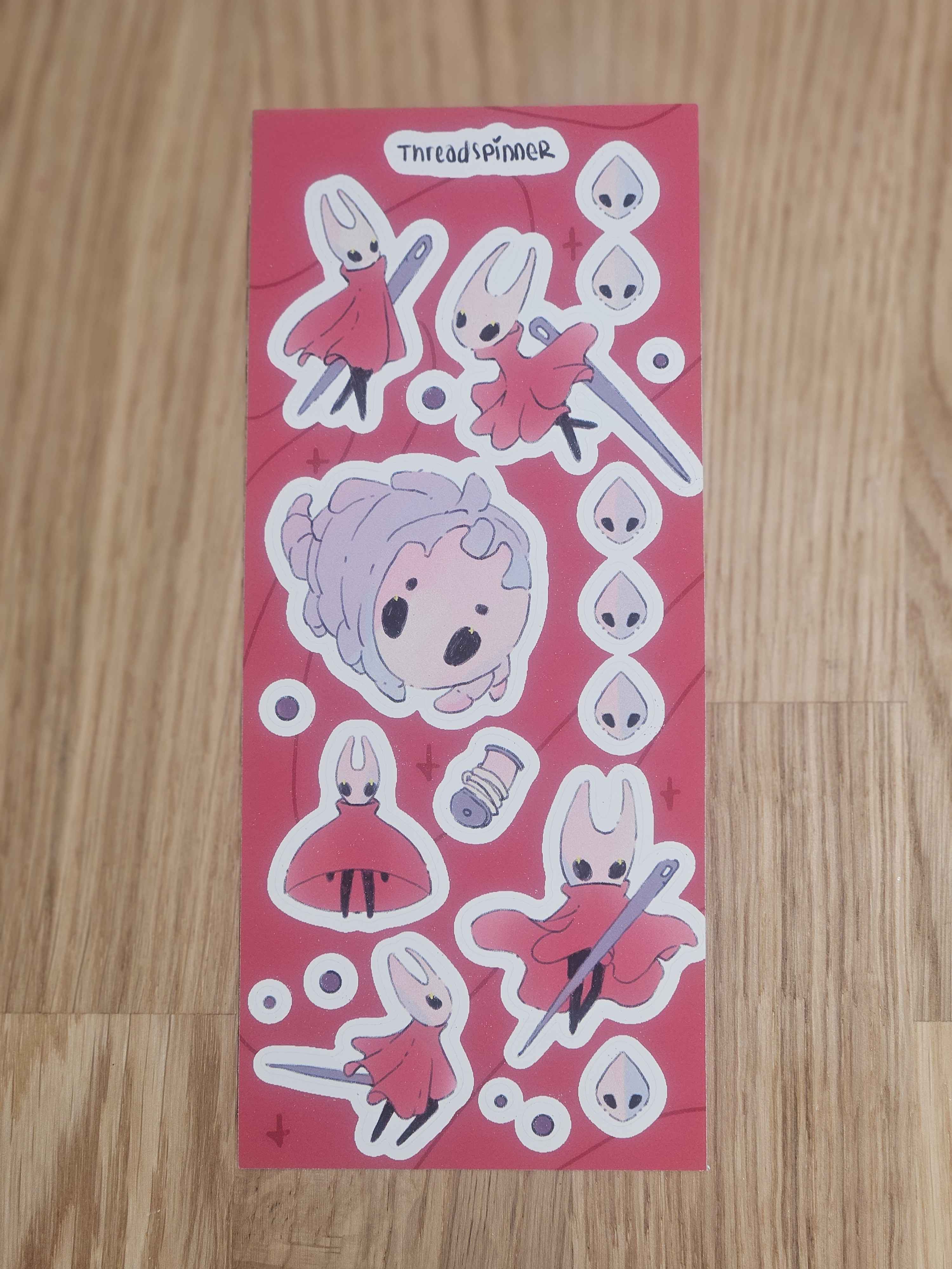 Threadspinner Sticker Sheet
