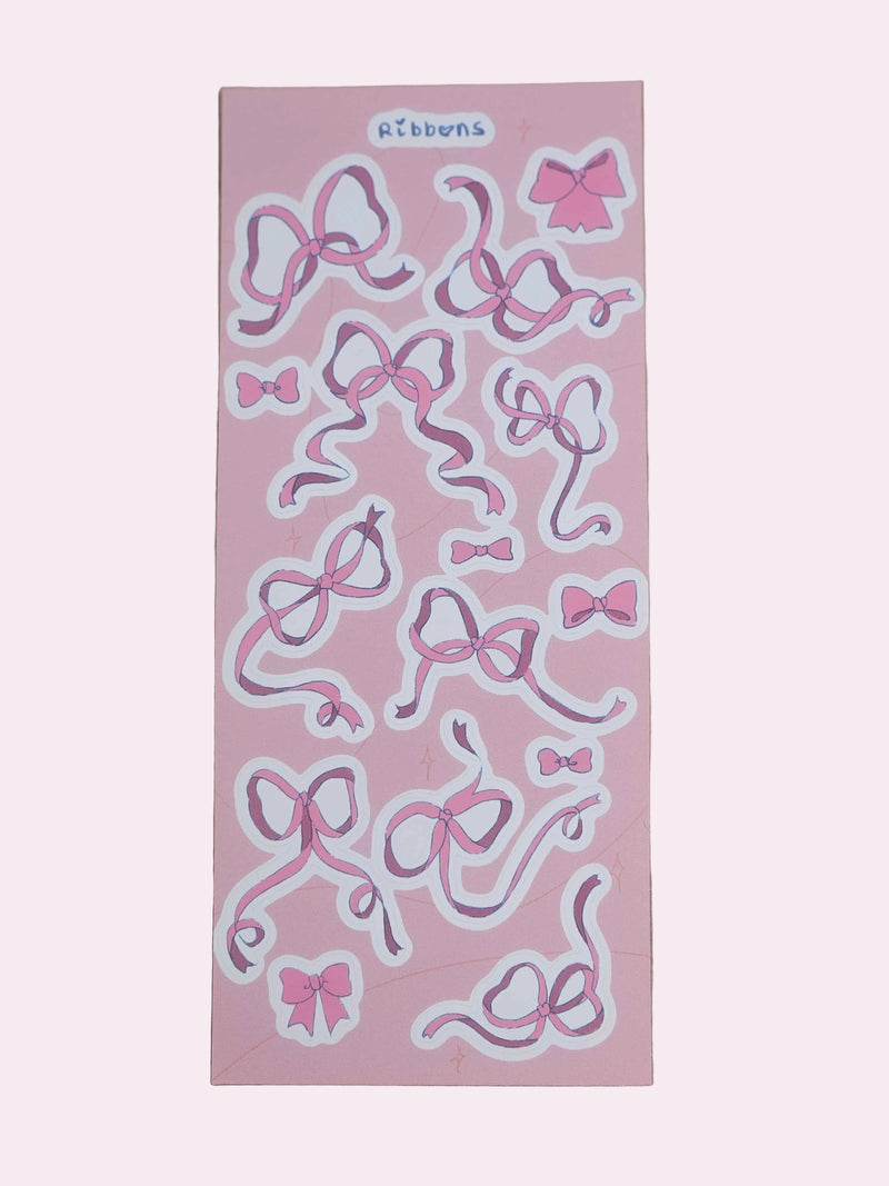 Ribbons Sticker Sheet