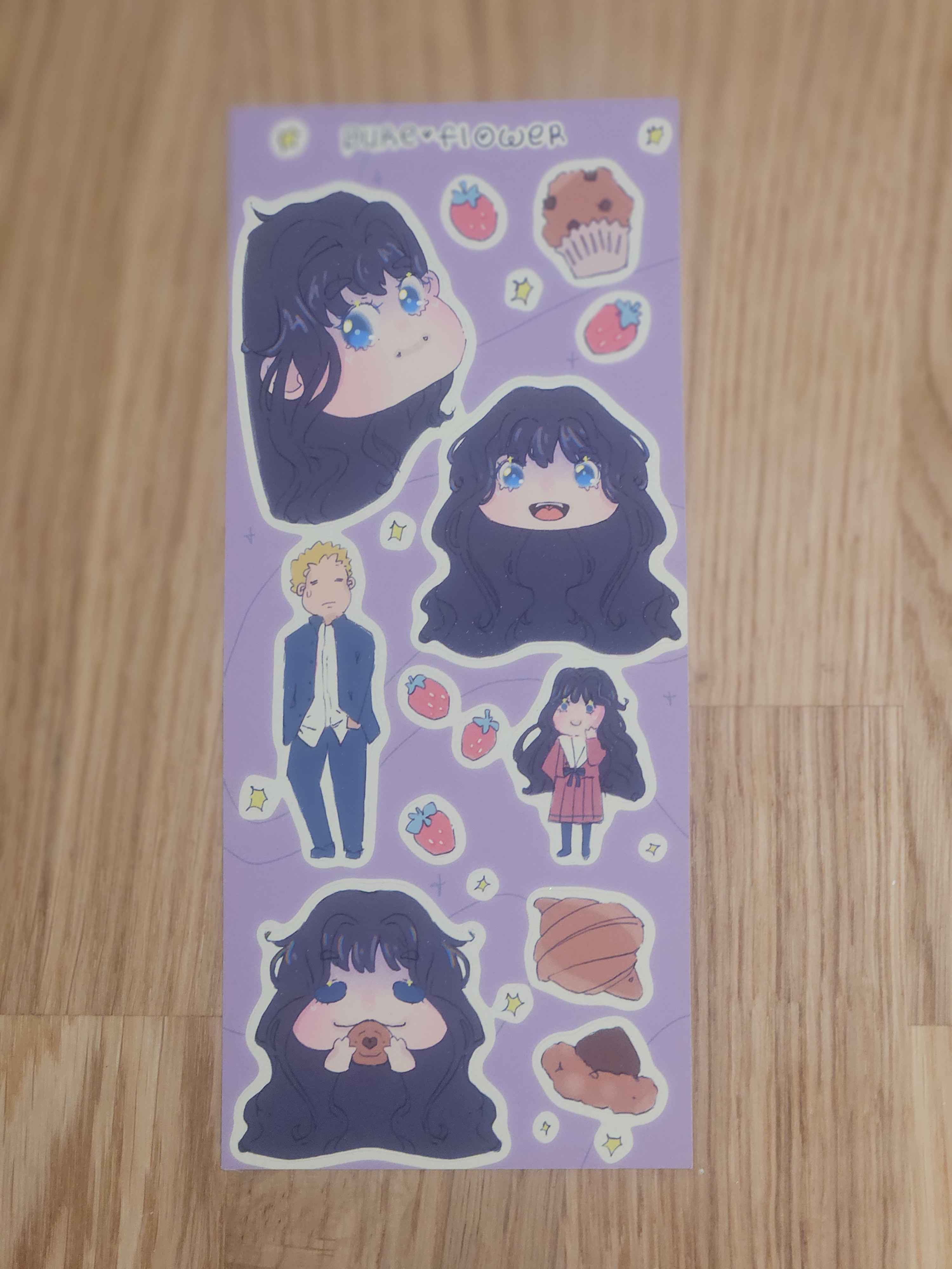Pure Flower Sticker Sheet