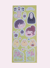 Spirit's Bath House Sticker Sheet
