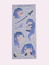 Raiden Shogun Sticker Sheet