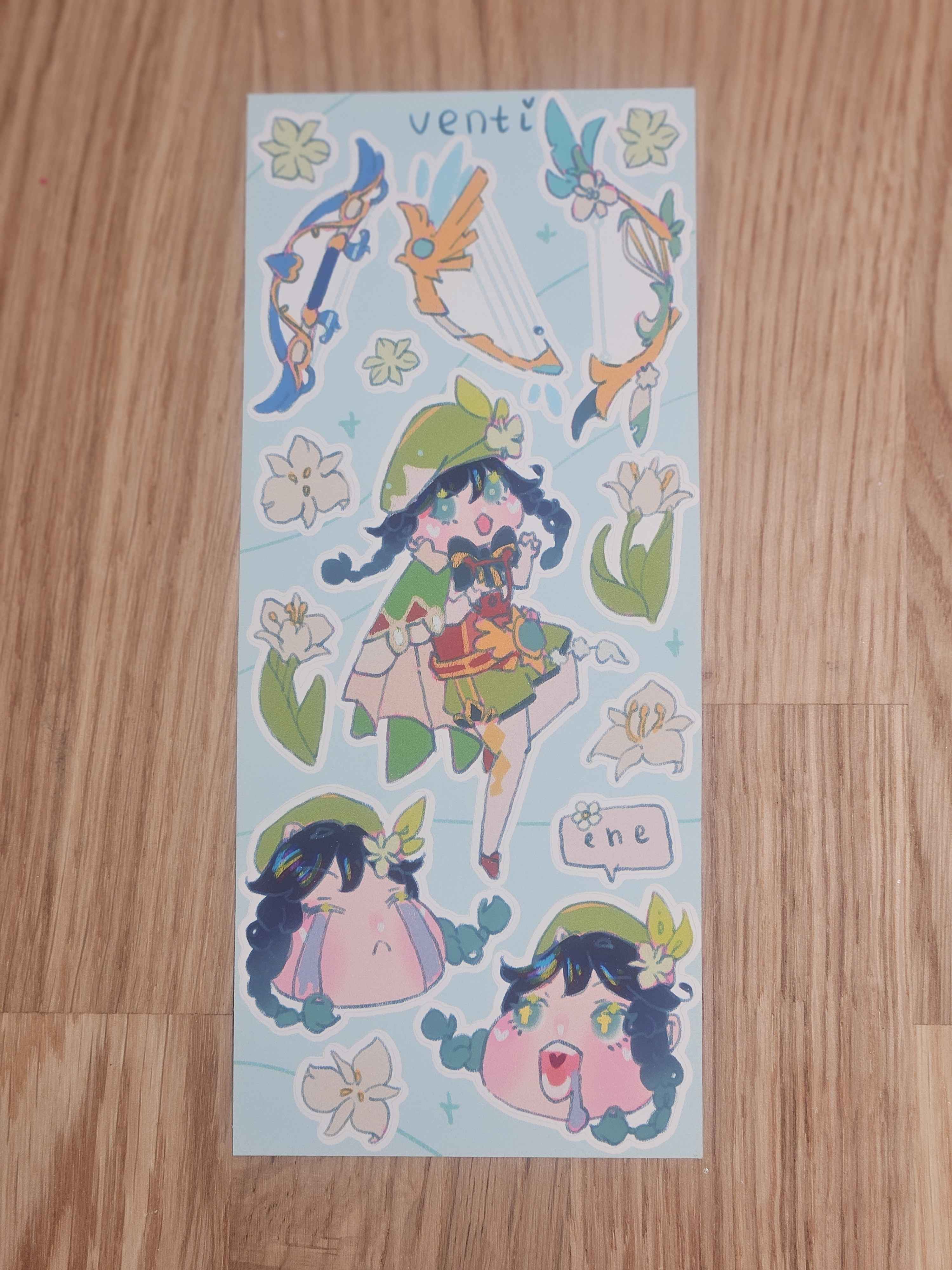 Venti Sticker Sheet