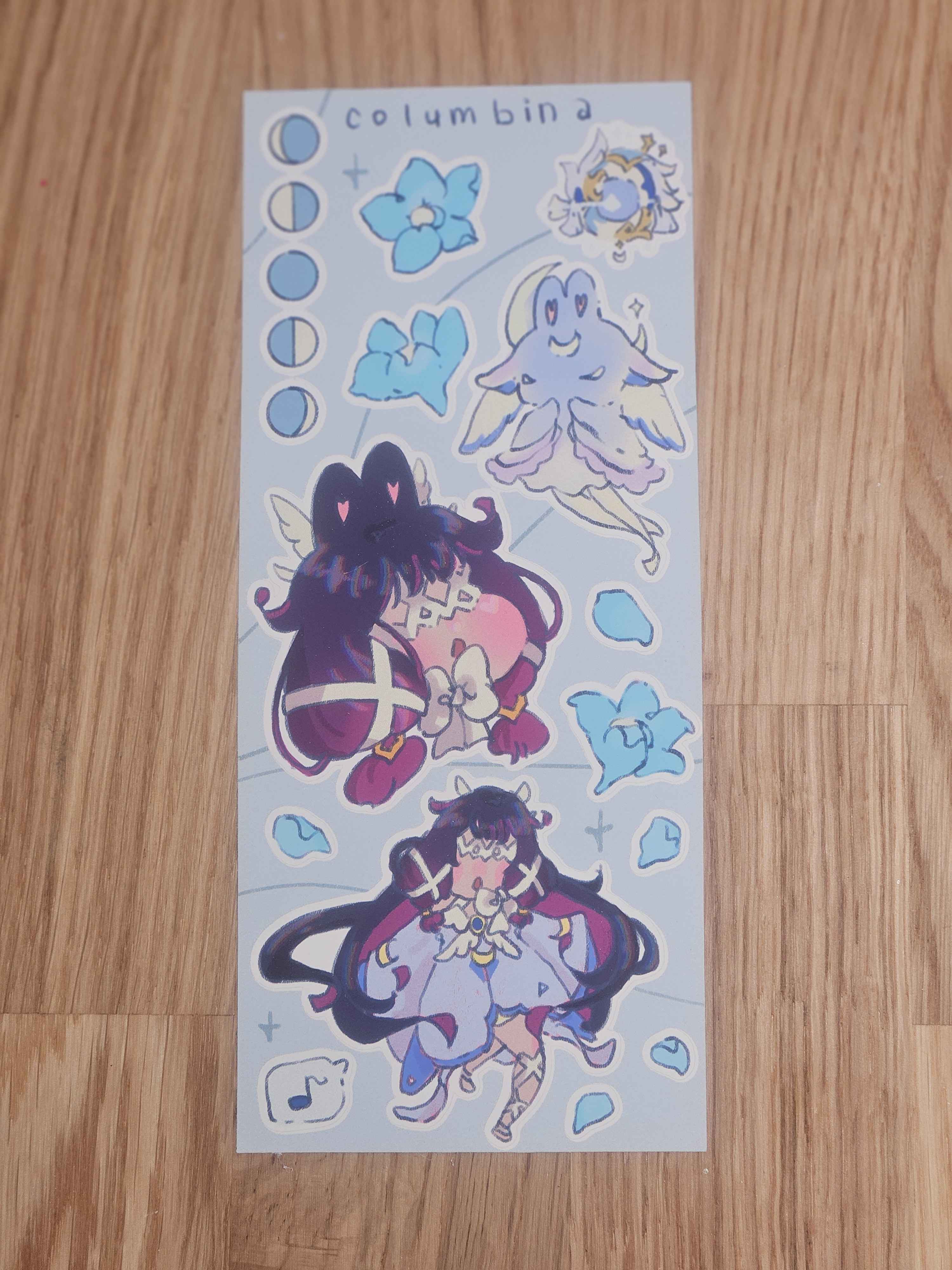 Columbina Sticker Sheet