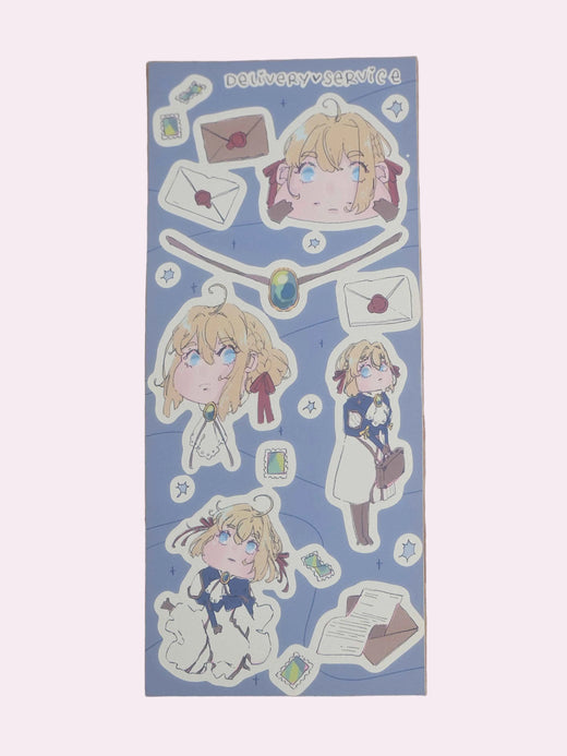 Delivery Service Sticker Sheet