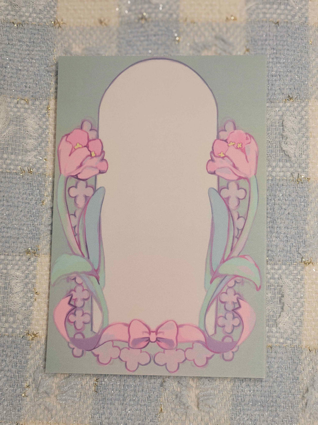 Sweet Tulips Memo Pad