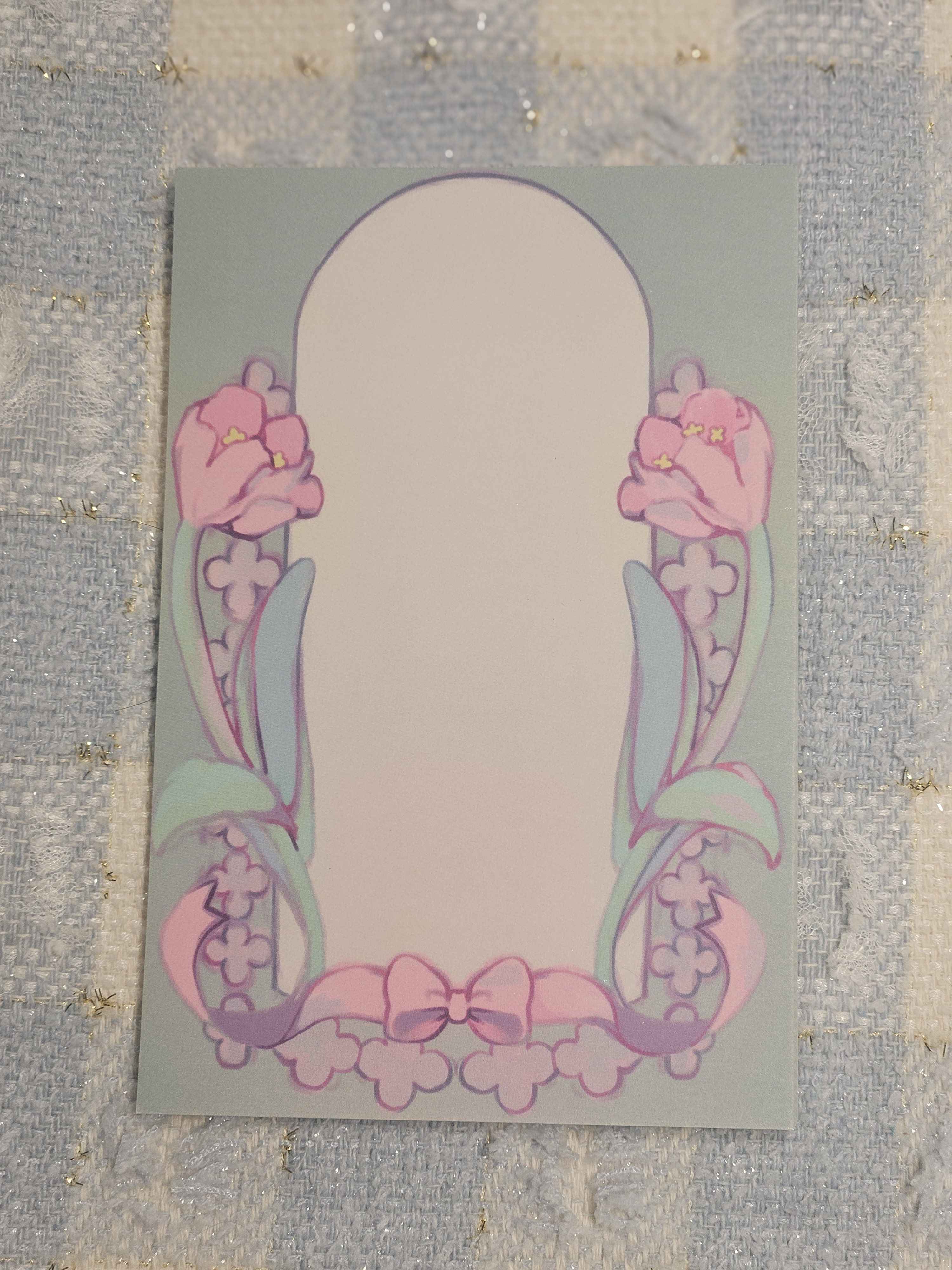 Sweet Tulips Memo Pad