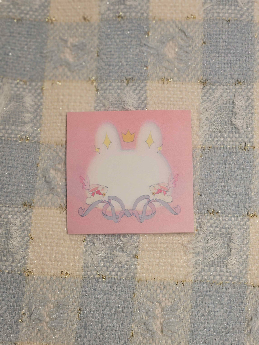 Funny Bunny Sticky Note