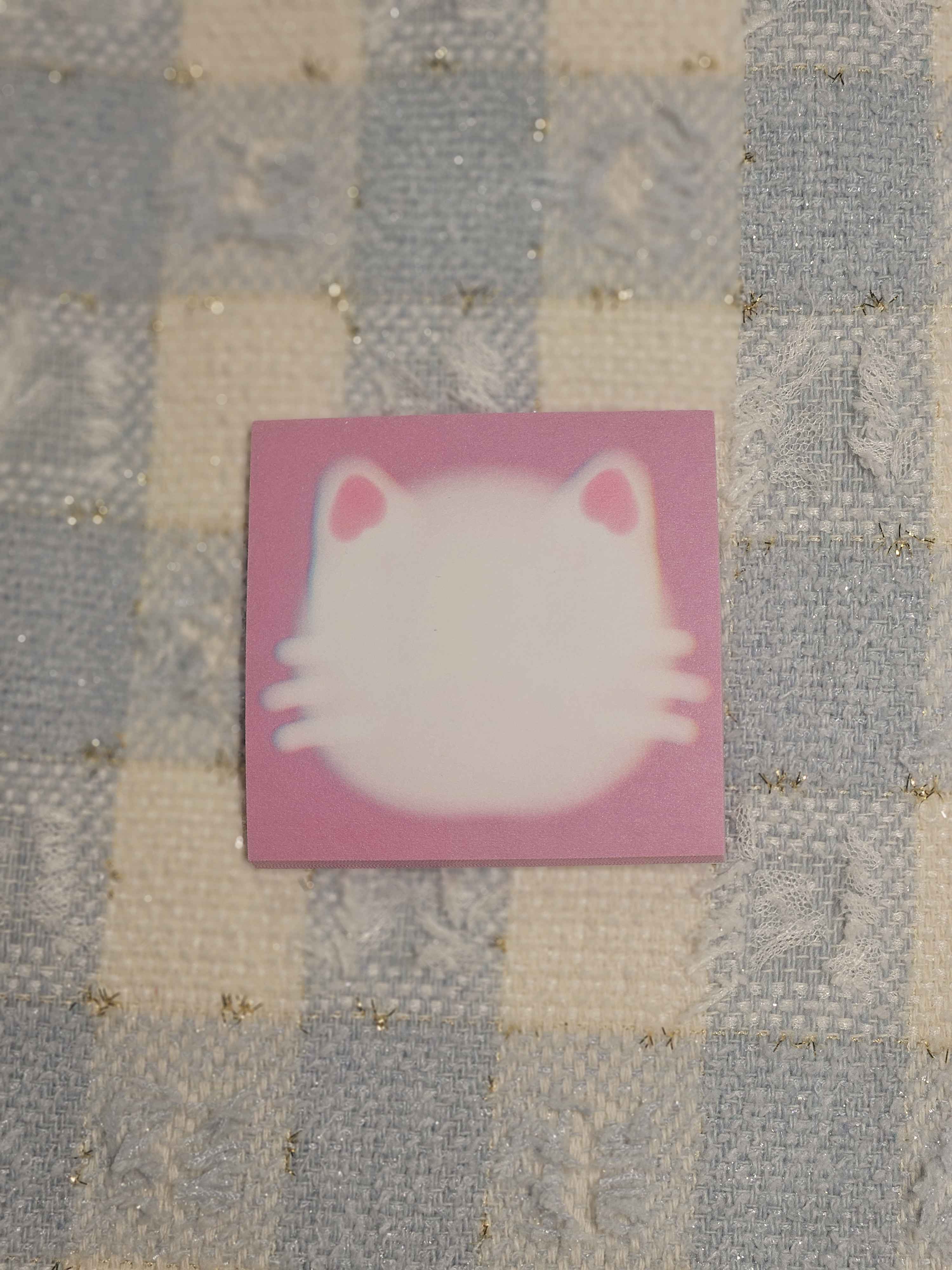 Pretty Kitty Sticky Note
