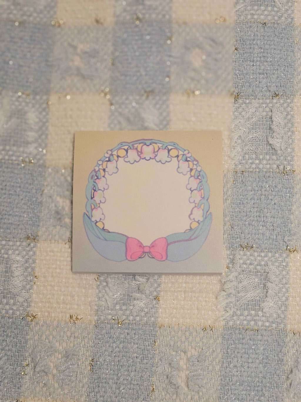 Blossoming Lily of the Valley Sticky Note