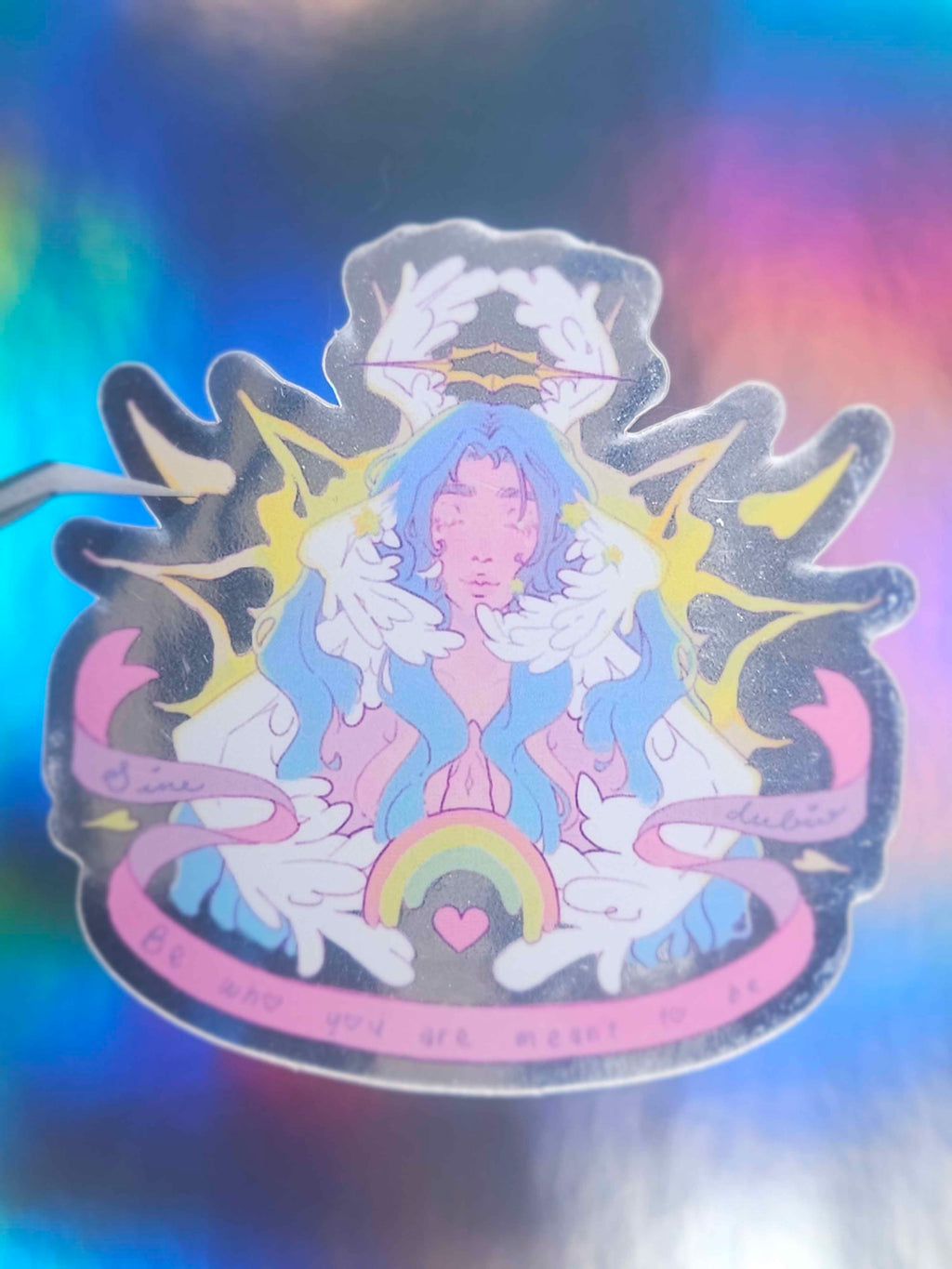 Sine Dubio Die-Cut Sticker