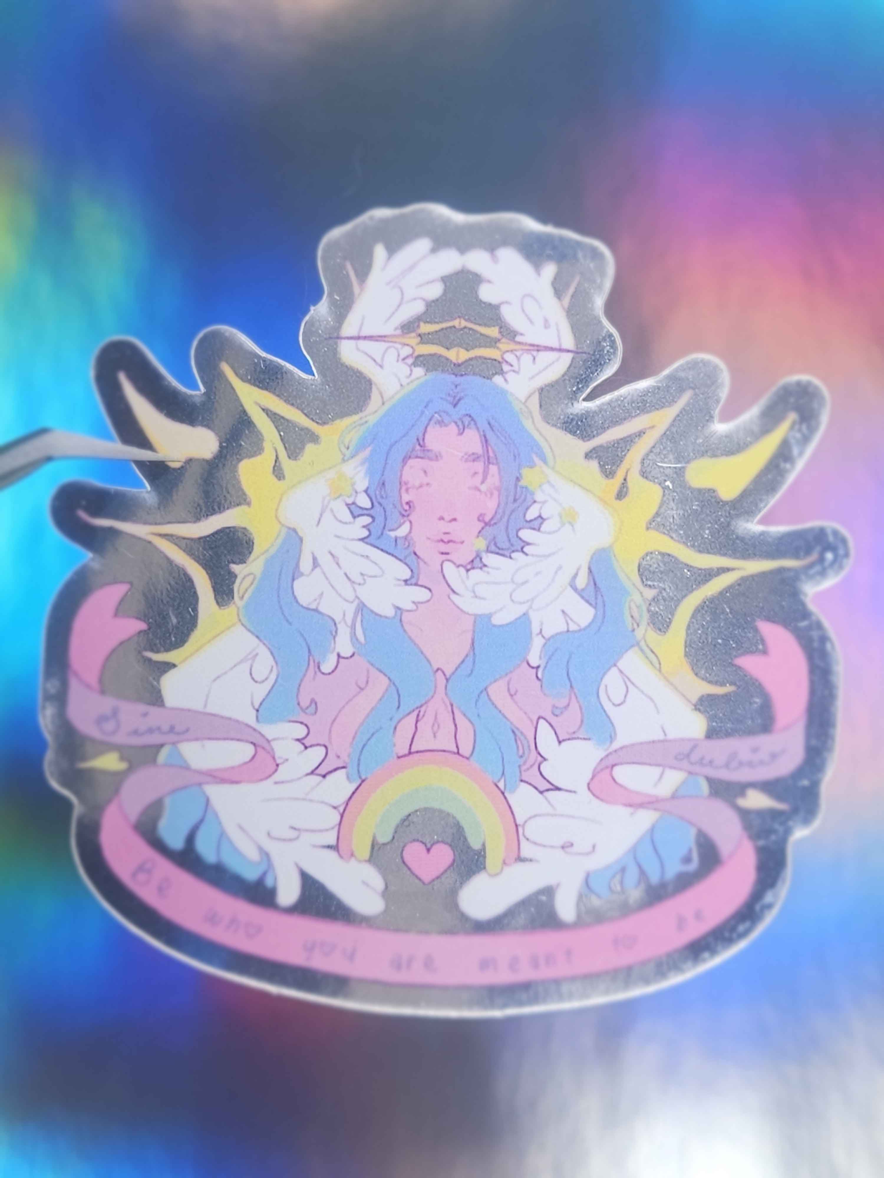 Sine Dubio Die-Cut Sticker