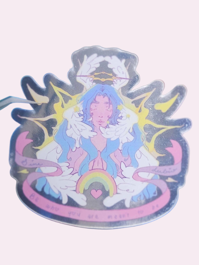 Sine Dubio Die-Cut Sticker