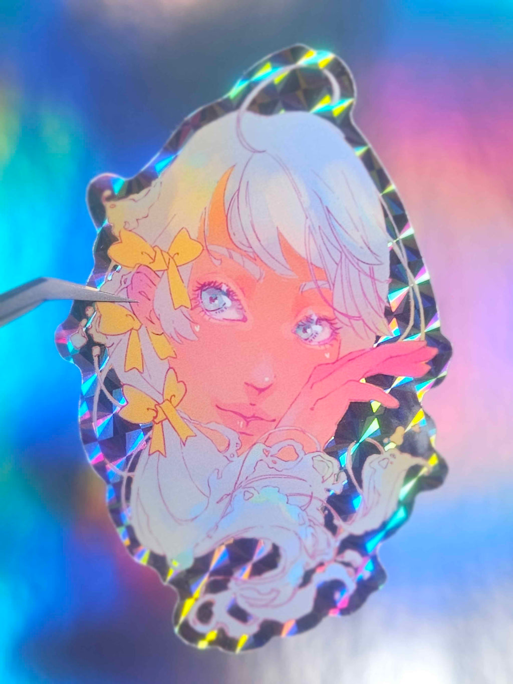 Summer Glow Die-Cut Sticker