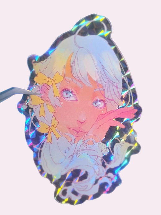 Summer Glow Die-Cut Sticker