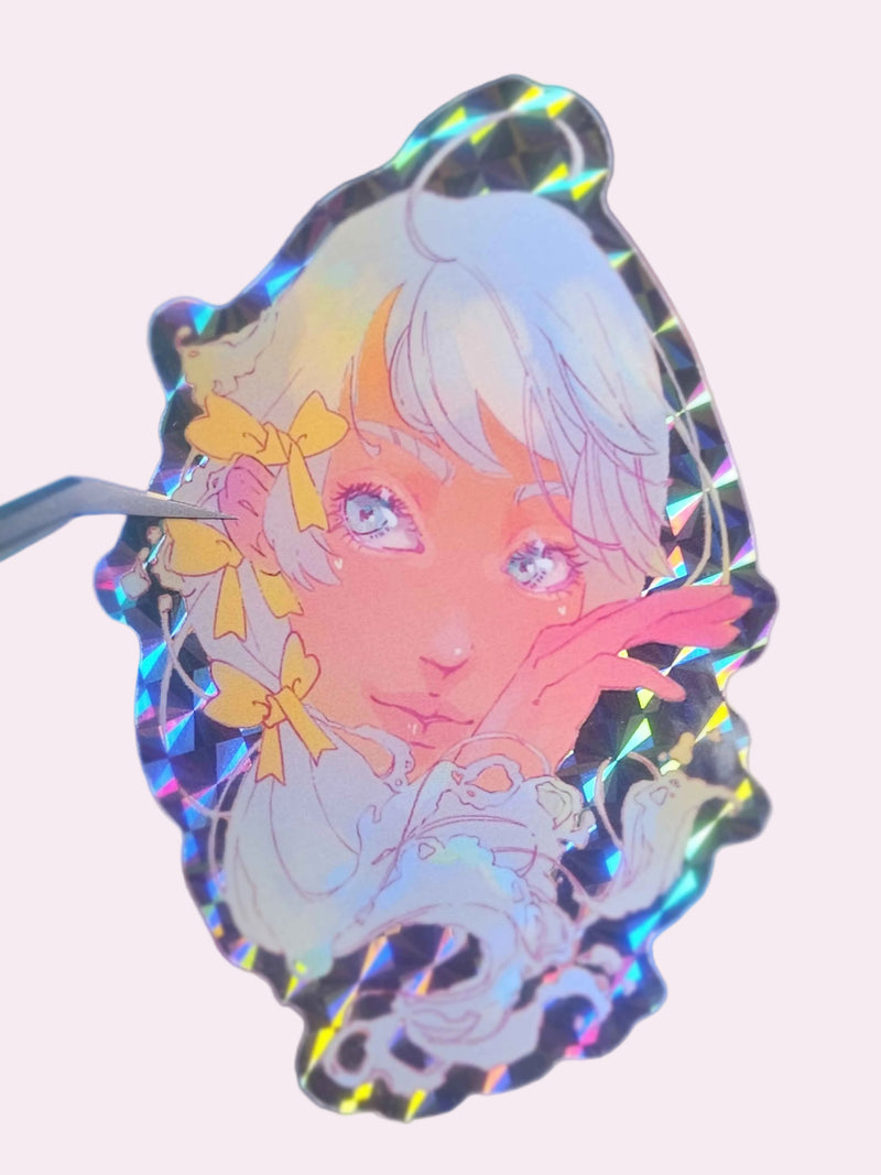 Summer Glow Die-Cut Sticker