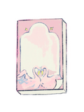Loving Swans Memo Pad
