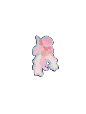 Angel No-See Die-Cut Sticker