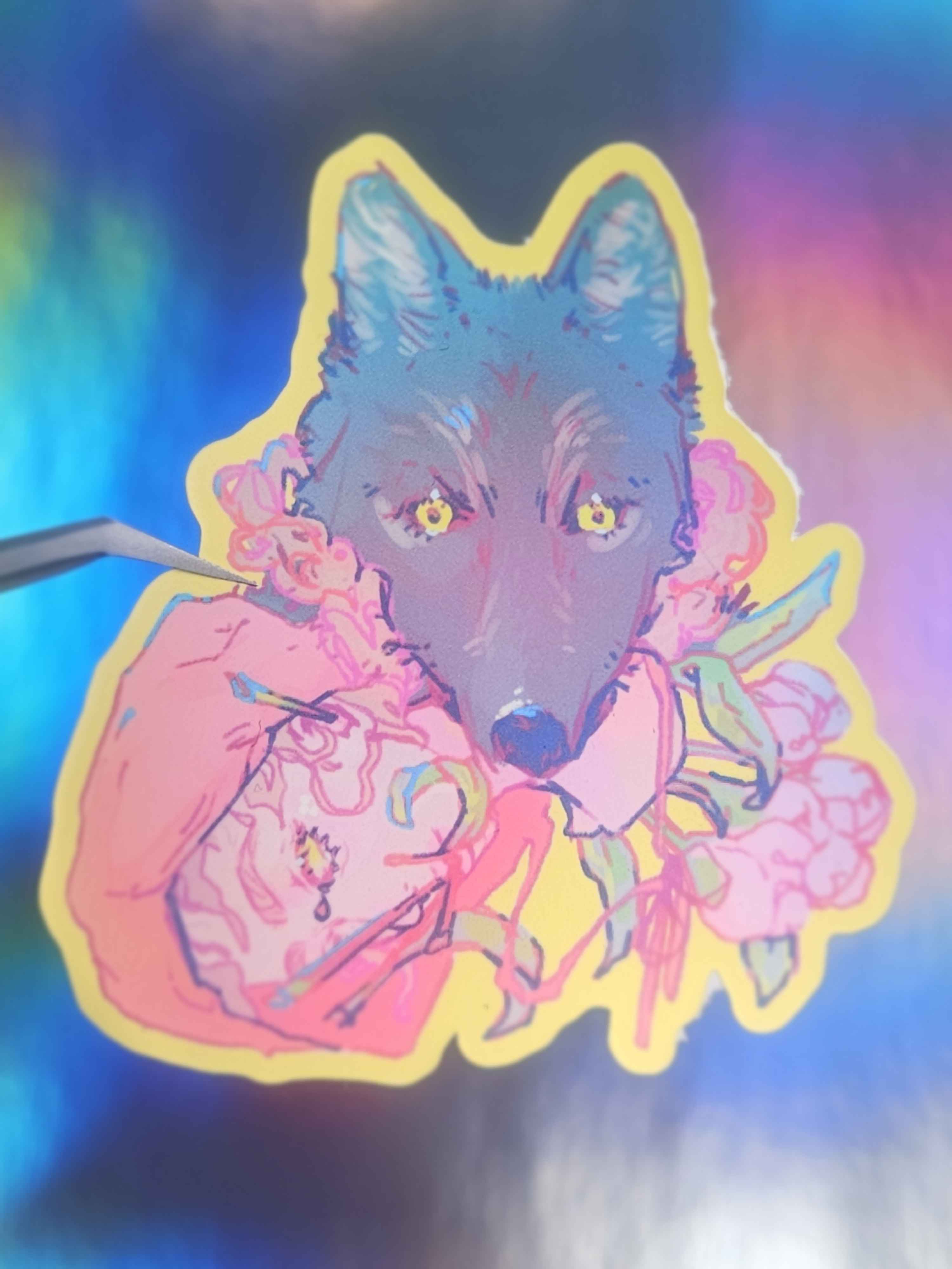 "Sorry" Die-Cut Sticker