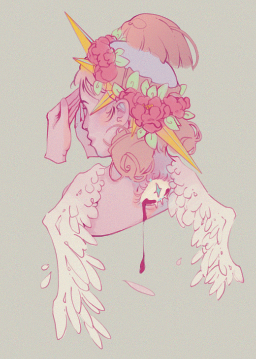 Angel No-See Small Print