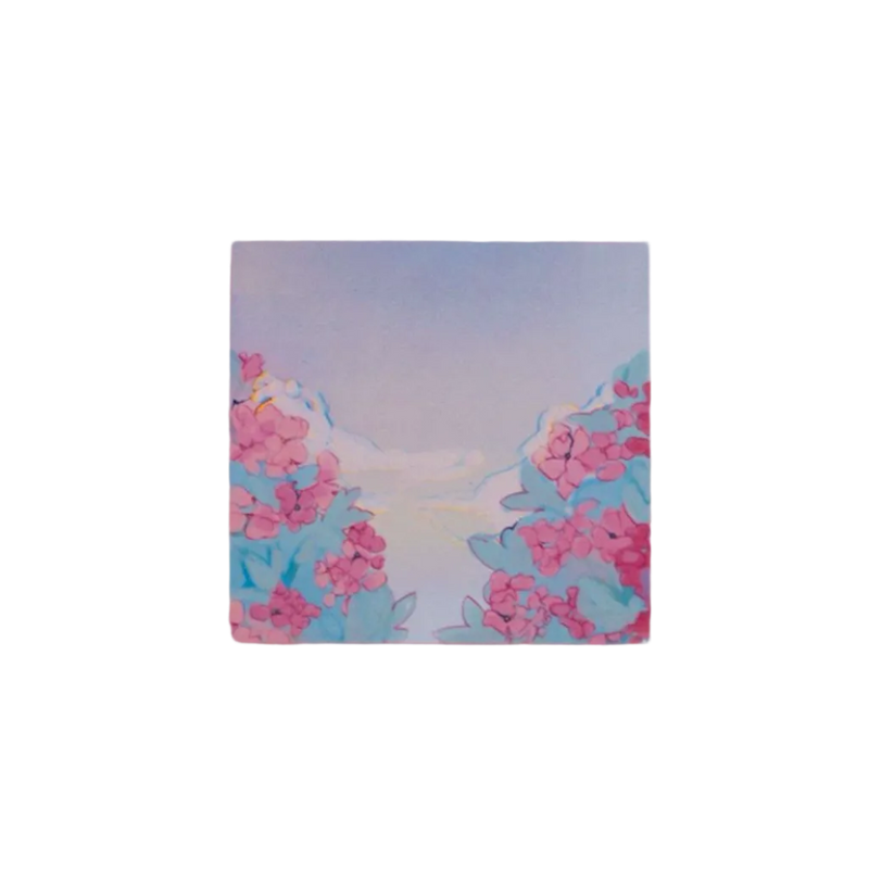 Spirited Dreams Sticky Notes pad featuring original dreamy whimsical artwork by indie artist Ailyse of Finding Wonderland — 50-page 3 by 3 inch sticky note pad with an ethereal illustrated design