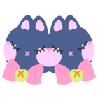 Wander Cat hairclip — acrylic charm with resin coat featuring a hand-drawn cat character, part of the Little Wonders collection by Finding Wonderland