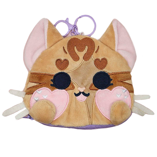 Funny Bunny Plush Coin Pouch