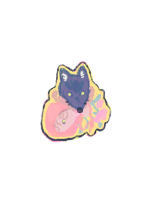 "Sorry" Die-Cut Sticker