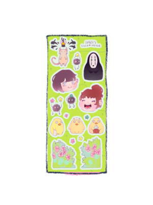 Spirit's Bath House Sticker Sheet