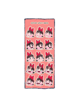 Delivery Witch's Emotes Sticker Sheet