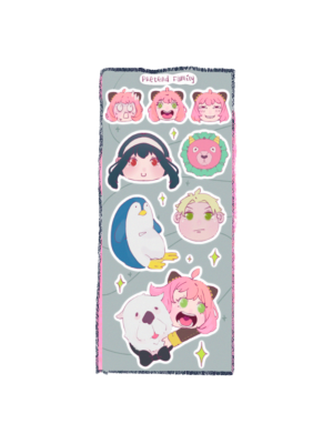 Pretend Family Sticker Sheet