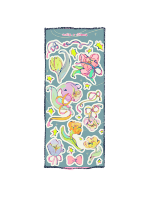 Tulips & Ribbons Sticker Sheet