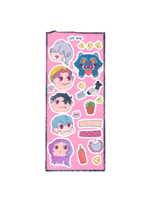 Saja Boys Sticker Sheet