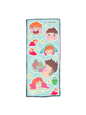 Lil' Ocean Girl Sticker Sheet